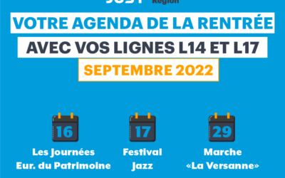 Agenda Septembre 2022