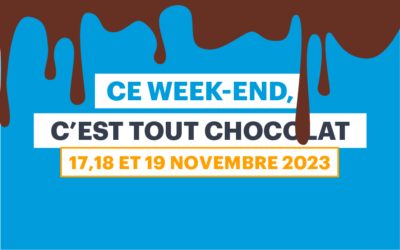 Ce week-end : c’est tout chocolat 🍫🚌