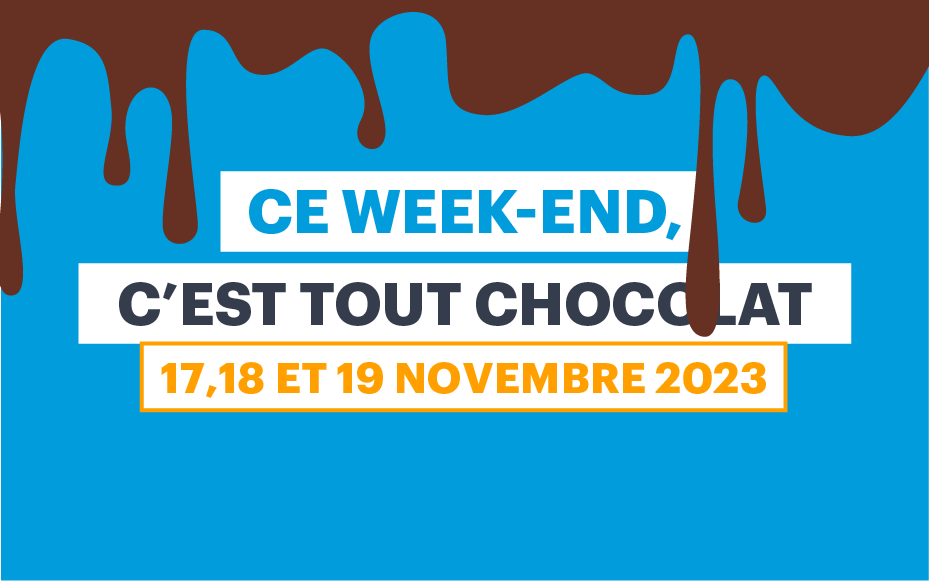 Ce week-end : c’est tout chocolat 🍫🚌